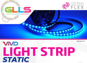 GLLS VIVID LIGHT STRIP STATIC LED NEON FLEX (PVC)